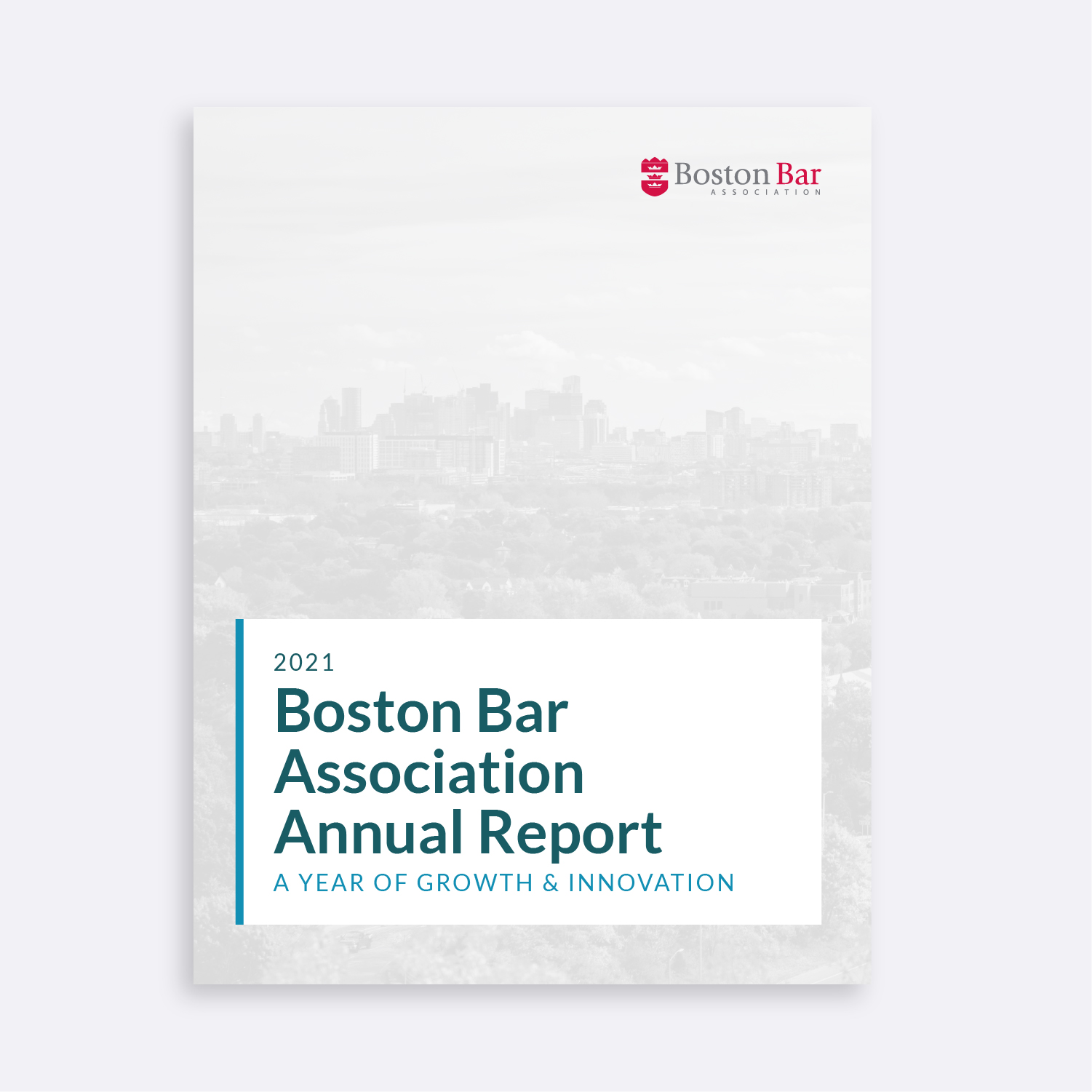 Boston Bar Annual Report 2021 Cover