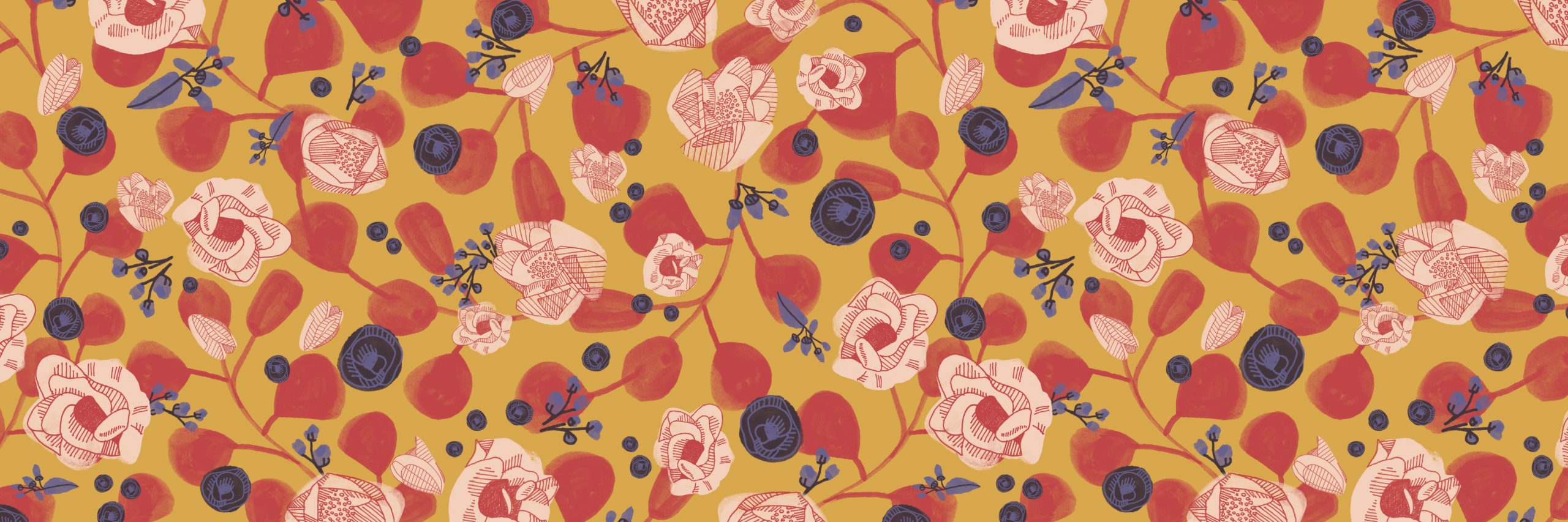 repeating floral pattern